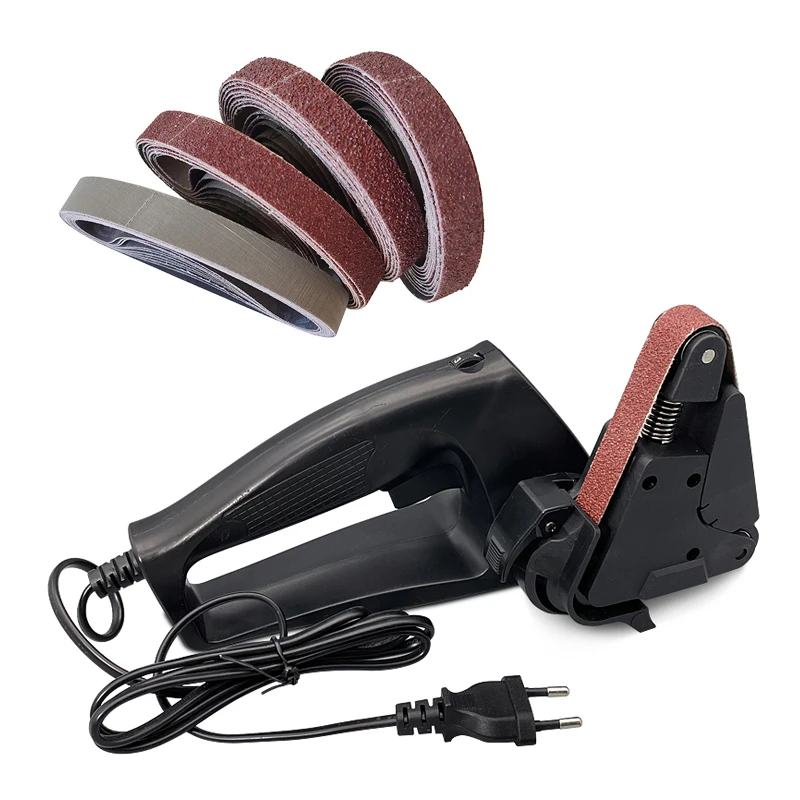 Professional Electric Knife Sharpener Household Grinder Abrasive Belt Kitchen Handheld Sharpener