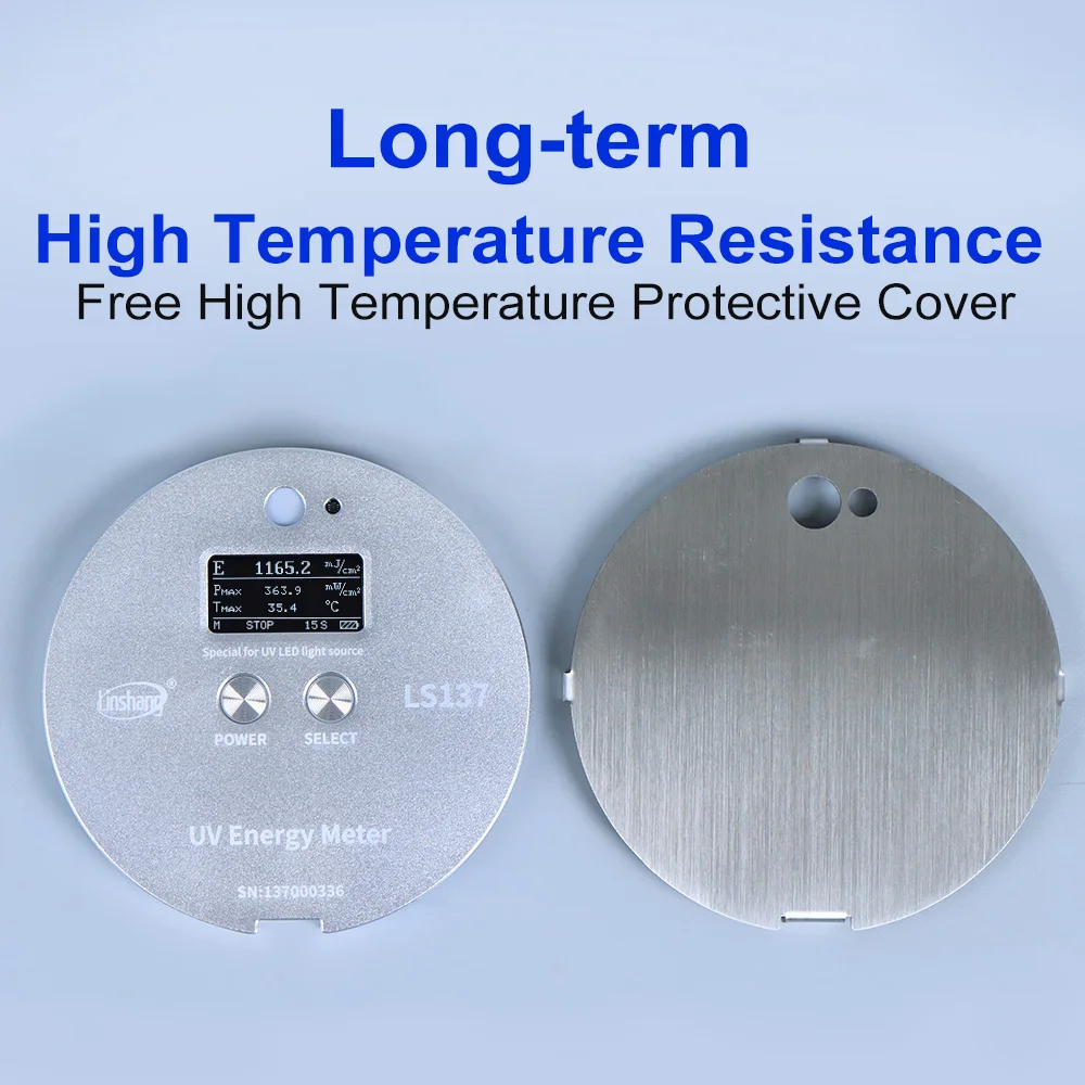 UV Illuminometer Uv Energy Meter Radiometer UVA LED Light Sources LS137 Measure Energy Power and Temperature Ultra-small Size High Precision