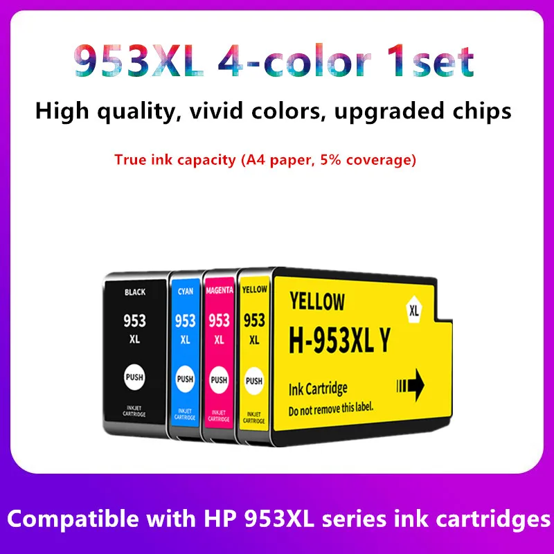 953 XL 953XL Cartouches d'encre Remplacement pour HP 953 XL