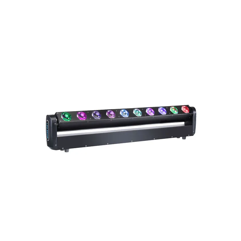 

New 10*40W RGBW 4 in 1 Pixel LED Bar Moving Head Stage Effect Light For DJ Disco DMX Control Beam Wedding Dance Show Lamp
