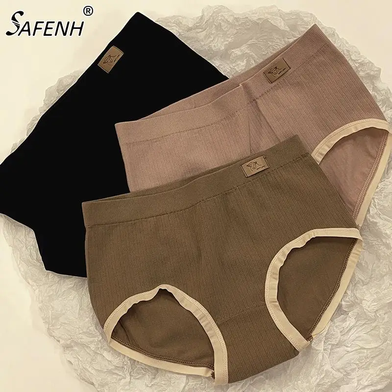 

Японские Женские трусики, модные мягкие дышащие удобные трусики со средней талией