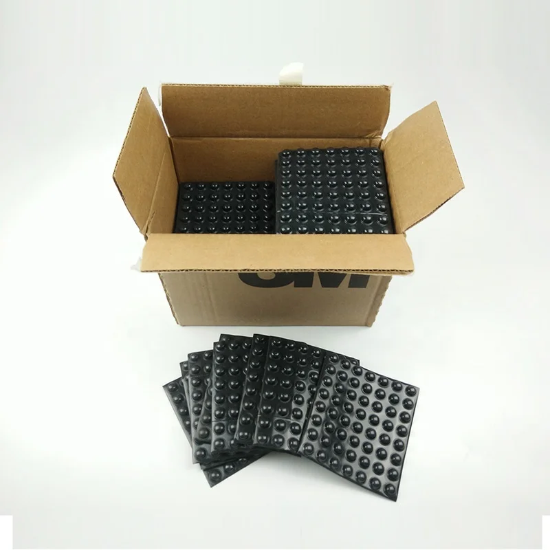 

3M Bumpon Protective Products SJ5003 Black Self-Adhesive Skid-resistance Shock-proof Rubber Bumper 9.8MM*3.8mm 3000PCS/Box