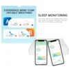 Smart Memory Foam Bed Pillow Carbon Fibre heating Far Infrared Therapy Built-in Bluetooth Speaker Play Music Sleep Monitoring 5