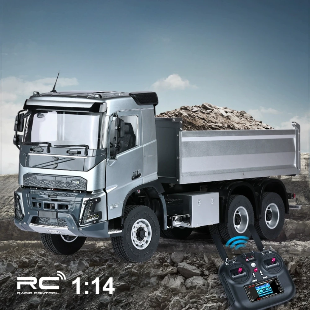 Double Eagle E015 RC Truck 1/14 FMX RC Dump Truck Metal
