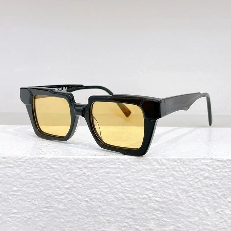 

Kubo K31 German Style Square Sunglasses 072S Men Women Classic Designer Eyeglasses Top Quality Handmade Glasses Premium Eyewear