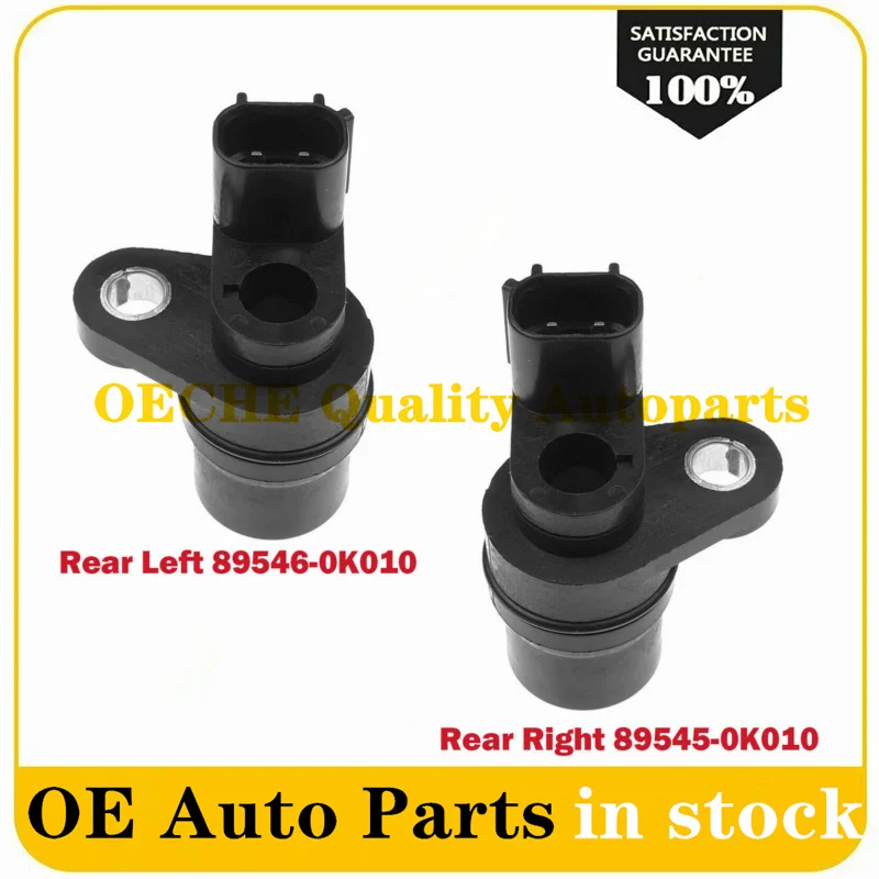 후면 L/R ABS 휠 속도 센서, OEM 89546-0K010 89545-0K010 89546-35020 89545-35020, 도요타 8954635020 8954535020 895450K010