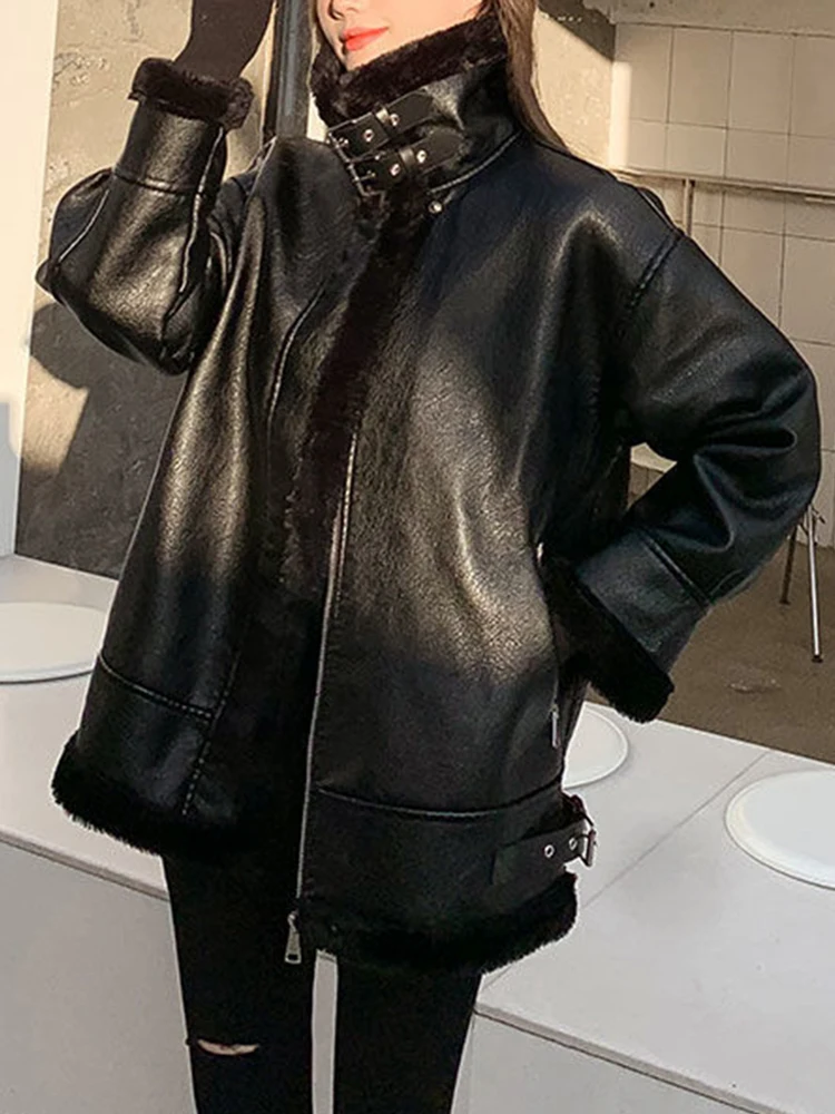 90s vintage B-3 mouton lether jacket SCHOTT B3 BOMBER JACKET