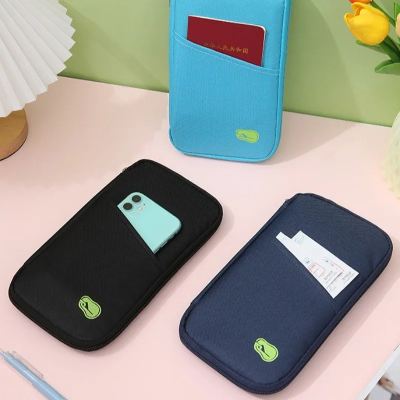 Multi-Functional Wallet-Style Travel Document Holder Men's Women's Style Passport Wallet Organizer Bag Wholesale Stock Available