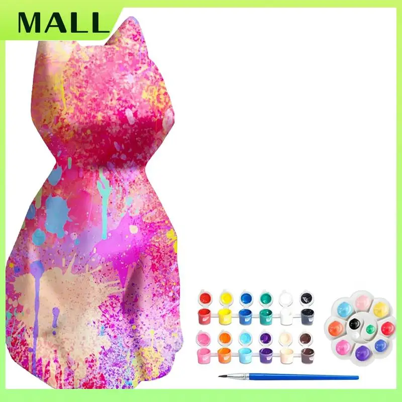 MALL 나만의 고양이 라이트 키트 페인팅 키트 미술 용품에 적합한 예술과 공예 생일 선물