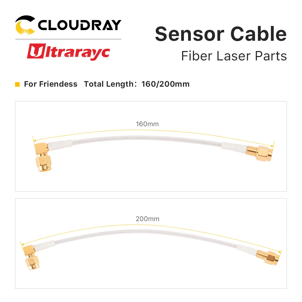 Ultrarayc Laser Sensor Cable Wire For Precitec Raytools Hans Optical Fiber Laser Amplifier Preamplifier Cutting Head Machine laser module,cnc tool sensor