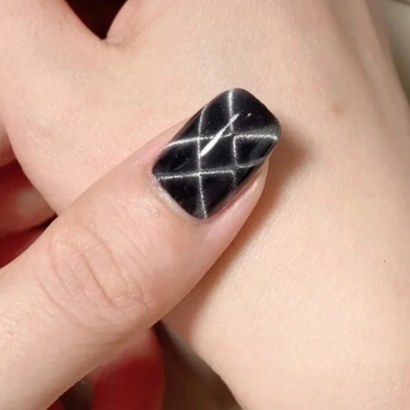 27pcs Multi-function Cube Magnet Nail Art Cat Eye Chessboard Starlight Nail UV Magnetic Attraction Magnets Set Manicure DIY Tool