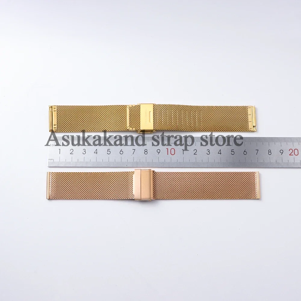 Universal Milanese Mesh Steel Watch Band - Adjustable 0.6MM Bracelet