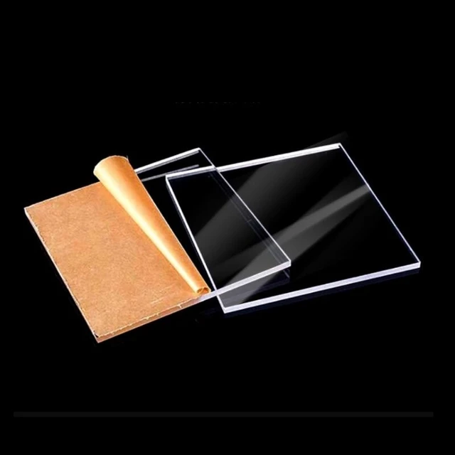 Clear PC Plexiglass Partition Board Acrylic Divider Screens Panels