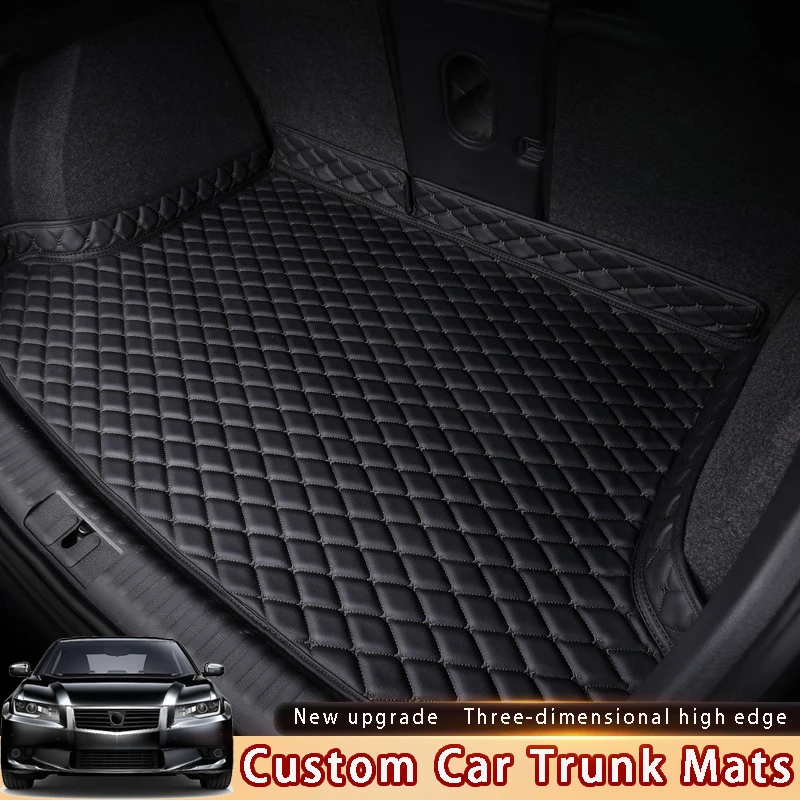 

Custom 3D High Edge Leather Car Trunk Mat For Subaru All Models forester XV Crosstrek Impreza Tribeca Auto Accessories Protector