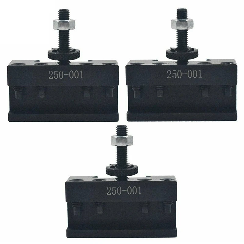 3Pcs Quick Change Turning and Facing Lathe Tool Holder Bracket 250-001CNC Tool POST tool holder lathe tool holder