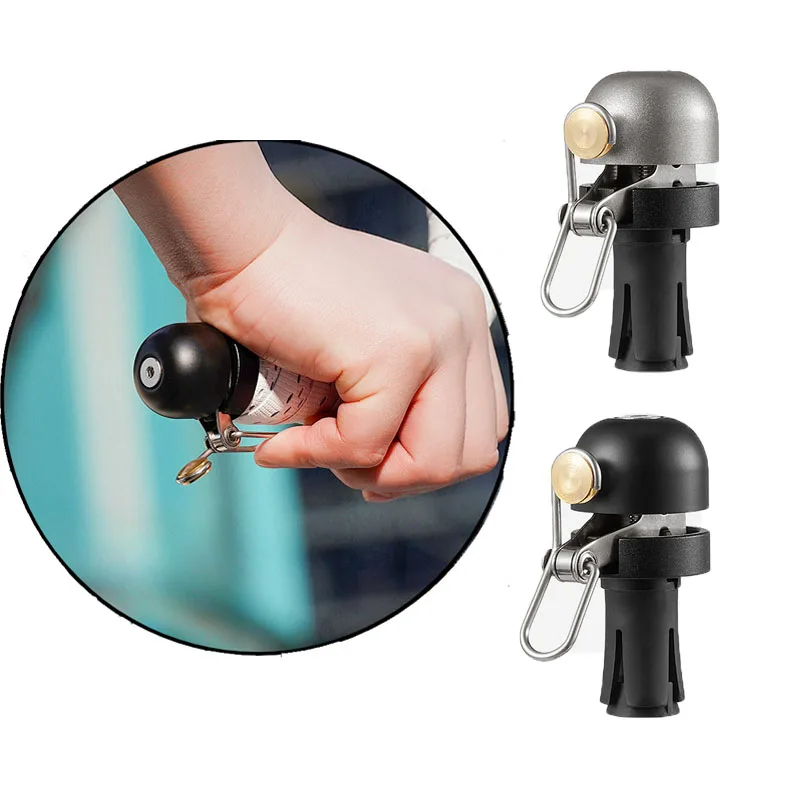Bicycle Bell Super Loud MTB Mountain Bike Safety Warning Alarm Handlebar Plug Horn 1/2pcs