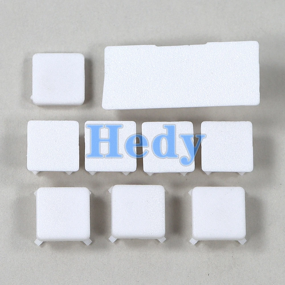 2 Sätze Gummi füße kompletter Satz Staubs topfen abdeckung Schraube Kunststoffs topfen Fuß abdeckung für ps3 slim Konsole – Detail 4