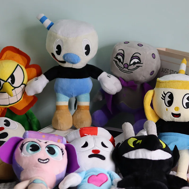 Cuphead King Dice Sitting 9-Inch Plush