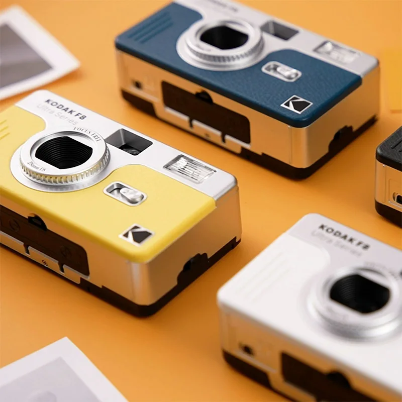 Kodak Ultra F8 Film Camera Non-Disposable Original Retro Film Machine Manual Replaceable Reusable Film Camera With FlashFunction
