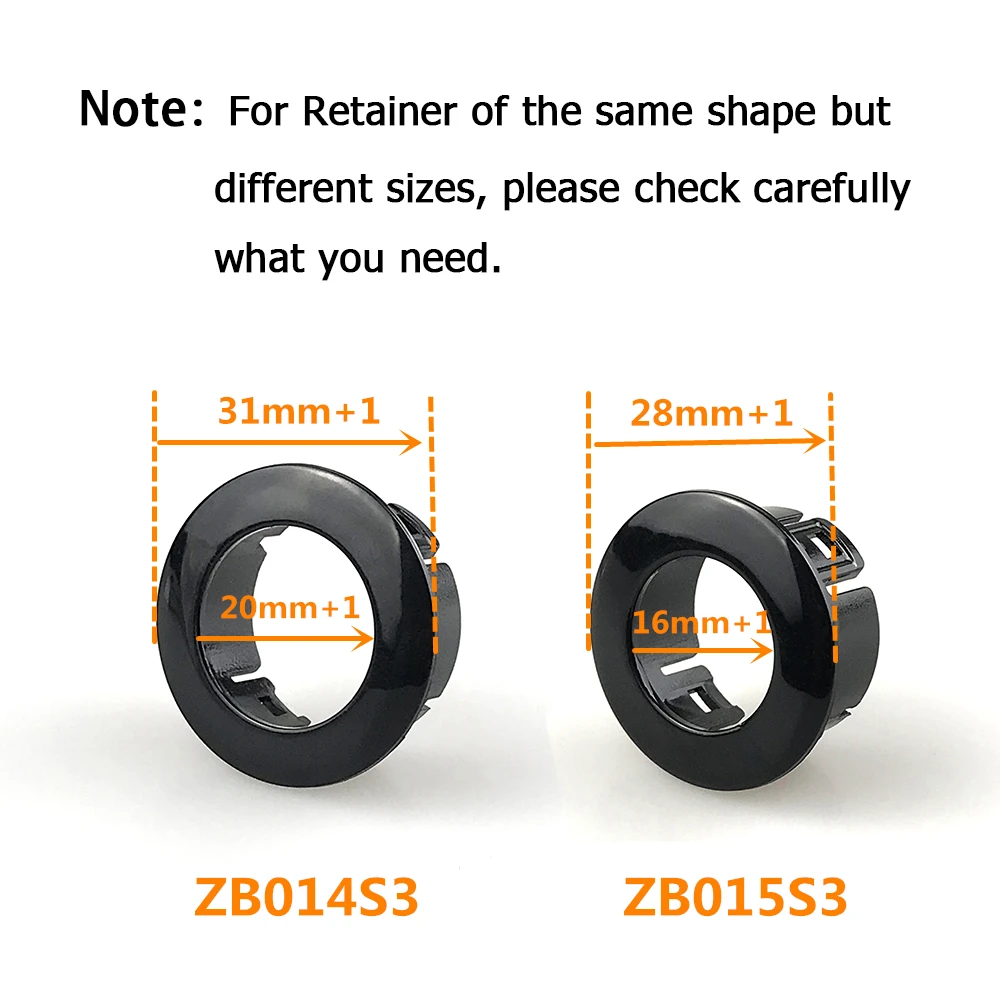 Parking Sensor Kit LED Parking Sensor Kit Parking Sensor Car LED Parking Sensor PZD61-00016 PDC Parking Sensor Retainer Holder For Toyota Yaris Vios Reiz HONDA CM4 CM5 CRV ACCORD Parktronic Bracket
