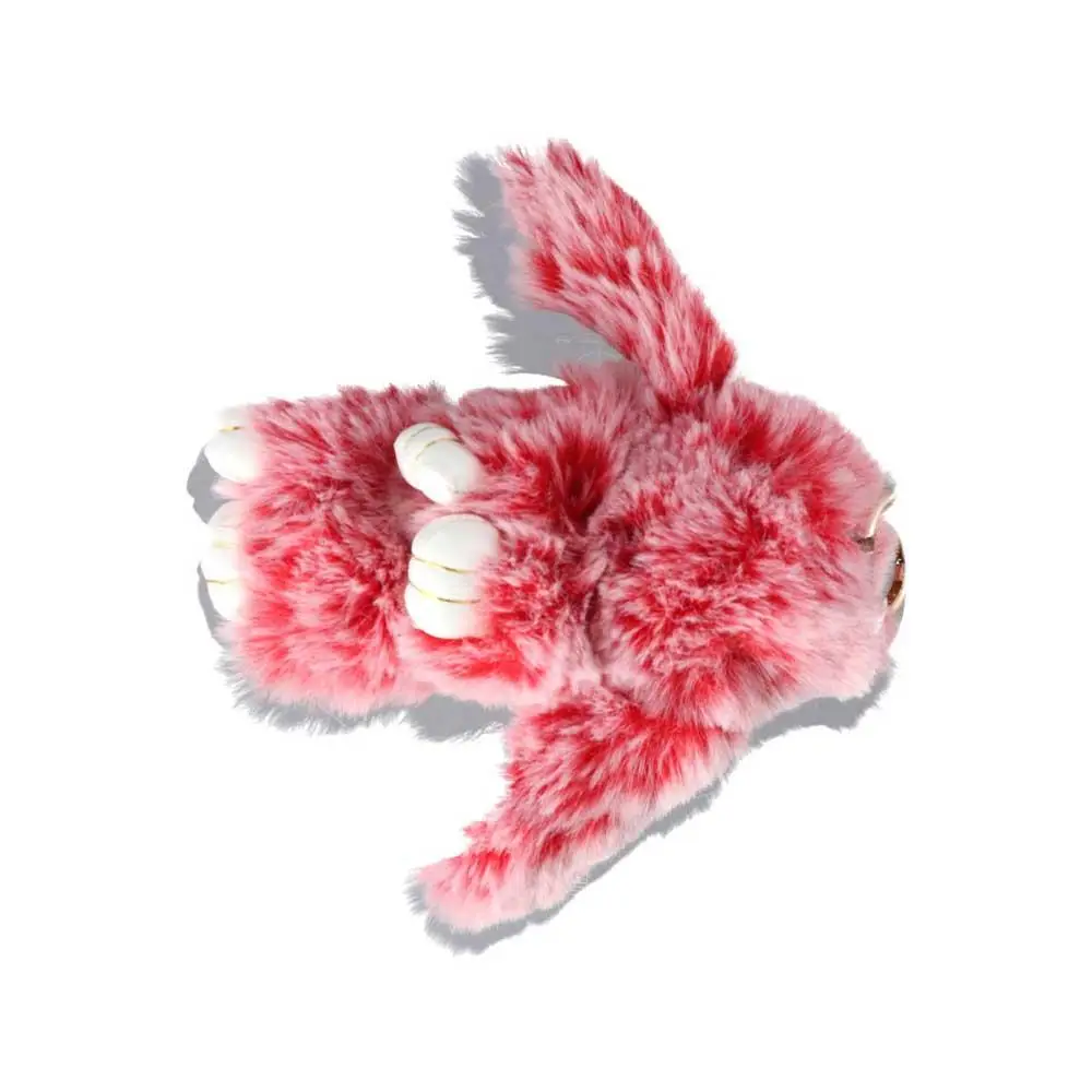 Pendant Plush Toy Bags Pendant Jewelry Ornament Fluffy Toy Doll Plush Bunny Keyring Bunny Keychain Rabbit Fur Keychain