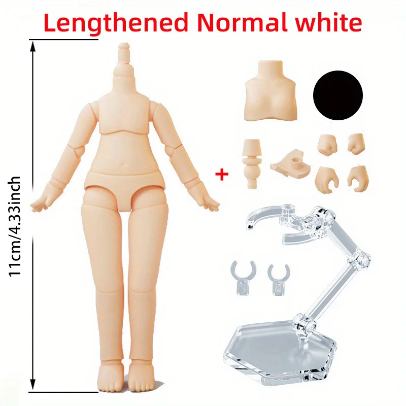 オビツ11サイズヘッドymy オビツ 11 人形おもちゃ YMY ボディ GSC ヘッド Ob11 BJD ボディ