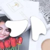 Gua Sha Natural Stainless Steel Scraper Massager Facial Skin Care Guasha Board Face Massager Board Heart Shape Body Relaxation 6