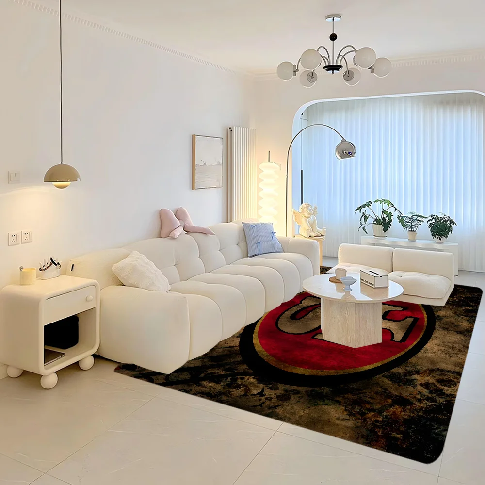 San Francisco 49ers Bathroom Mat Anti-slip Absorb Water Long Strip Cushion Bedroon Mat Hotel Decor Mat