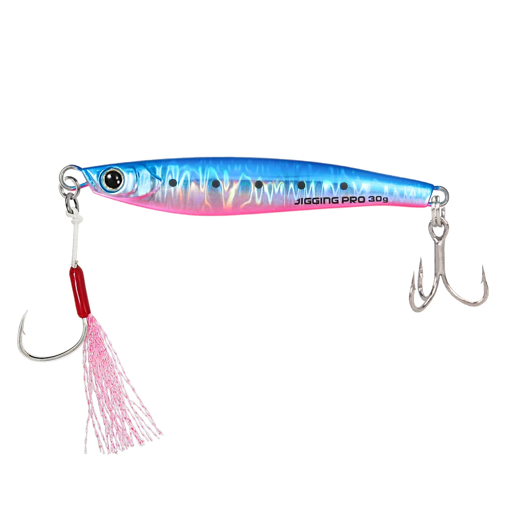 Owner GJL-40 Metal Jig Lure - 1.4 Oz Slow Jig For Shore Fishing, Smoky Color #15