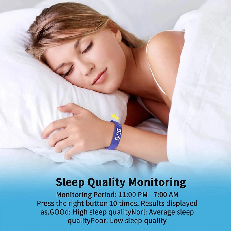 W5VP Smart Watch with Sleep Monitor Fitness Tracker Heart Rate Step Counter Vibration Alert & Notification 5