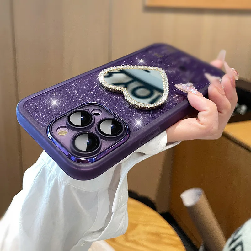 Bling Glitter Mirror Soft Phone Case For Samsung Galaxy A53 A33 A73 A22 A23 A13 A11 A31 A2 1S A20 A30 A32 A12Clear Jelly_voghion.com