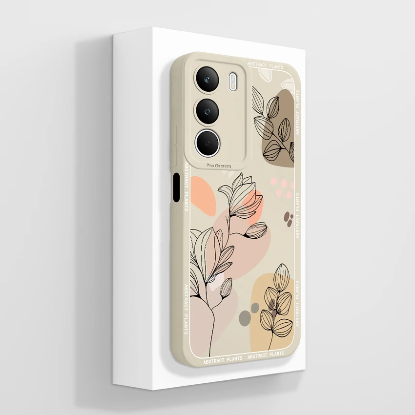 Summer Fruit Lemon Flower Phone Case - Soft Silicone Shockproof Cover
