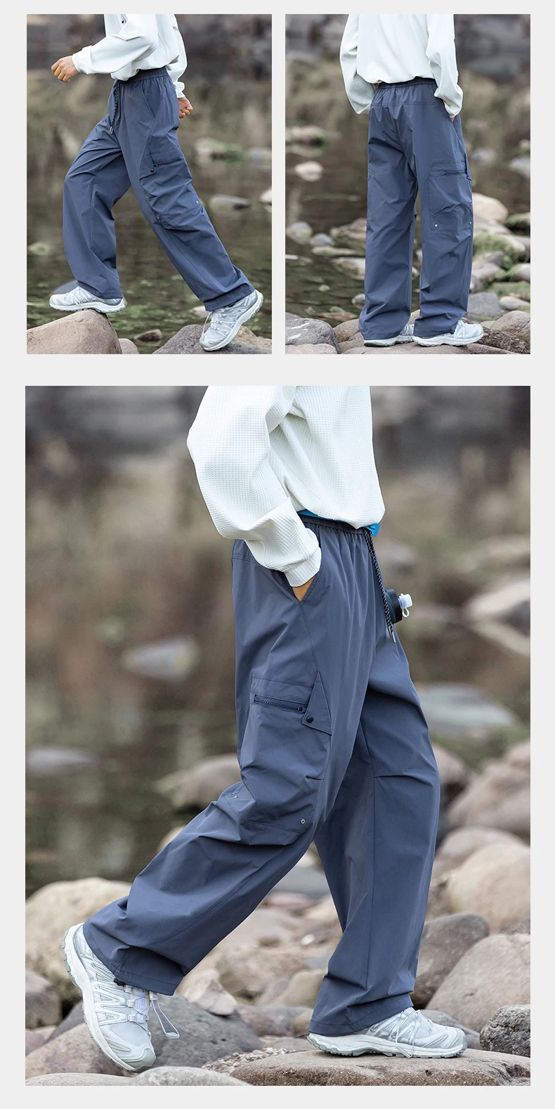 Unisex Stretch Water Resistant Outdoor Jogger Pants