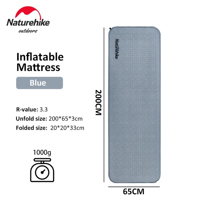 혁신적인 자기 팽창 매트리스로 완벽한 휴식을