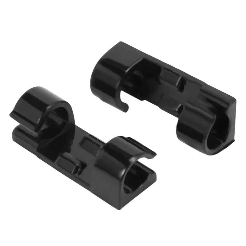 ABBN-60개 와이어 고정 클램프 클립 데스크탑 와이어 정리 클립 홀더 클램프 케이블 클립 장치 USB 코드 클립 홀더 정리함