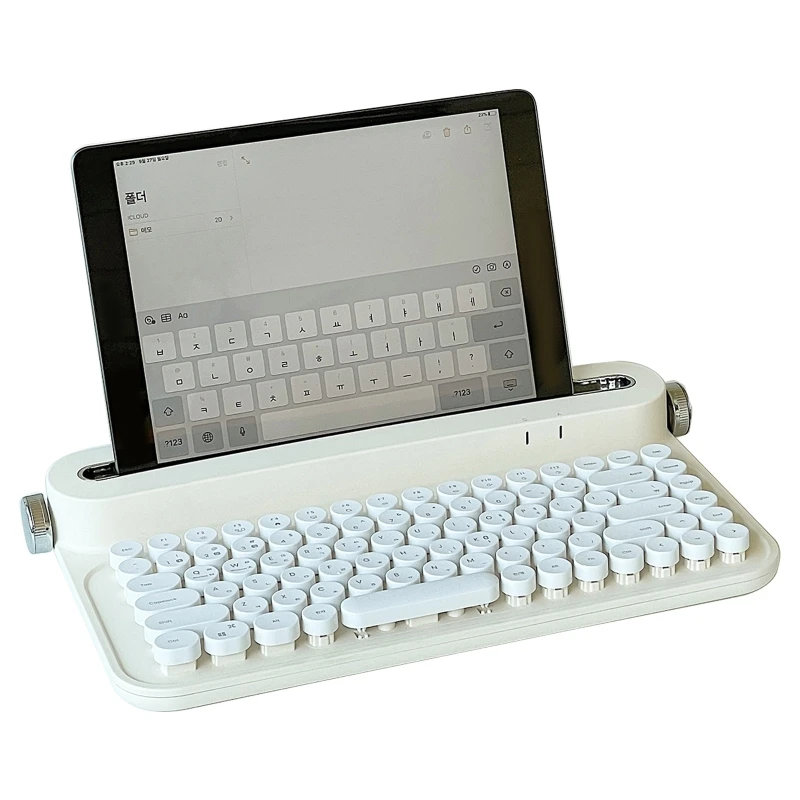 タイプライター キーボード メカニカル B703 キーボード Bluetooth Amazon | タイプライター型 レトロ メカニカルキーボード