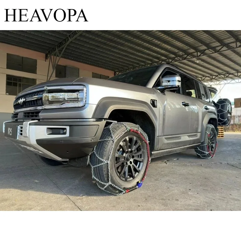 All-terrain snow chains for off-road applicable to tire models of37*12.5*16.5 37*12.5*17 35*12.5R20