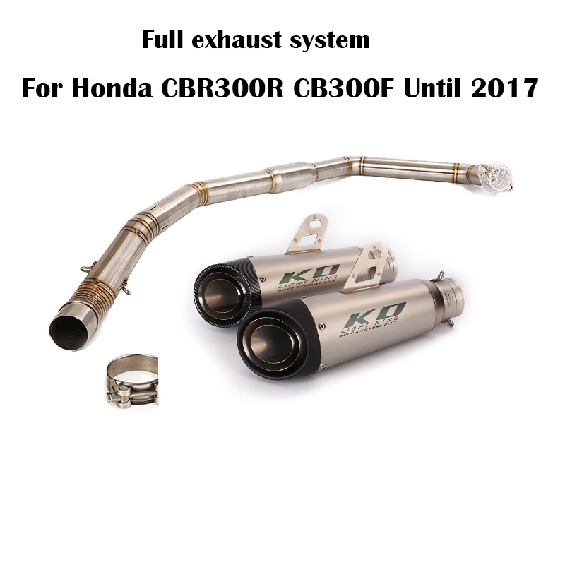 

Наконечник трубы глушителя для Honda CBR300R CB300F до 2017 дюйма, 51 мм