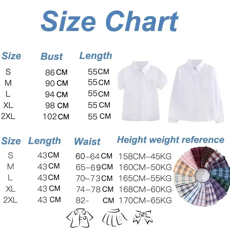 Japanese Student Short/Long Sleeve Sexy Jk Set School Uniform School Clothes Pleated Skirt Girl Seifuku Dress Cosplay Schoolgirl 2