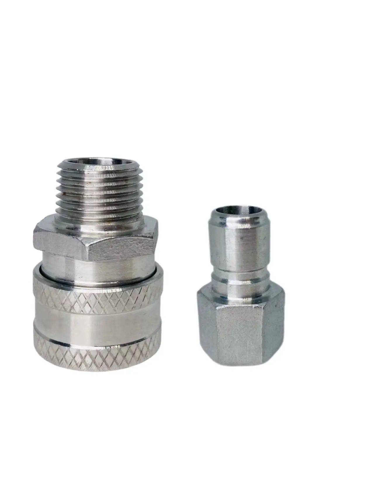 304 SS Female Quick Disconnect Set with 1/2 BSP Male Quick Disconnect, Homebrew Fitting, 1/2 Male BSP Bar accessory 304 stainless steel reducer bsp male to bsp female reducing bush