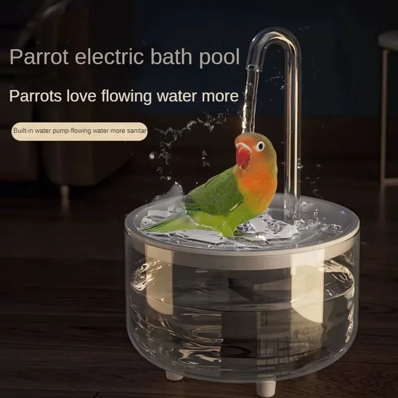 Bird Toy Bird Water Bath Automatic