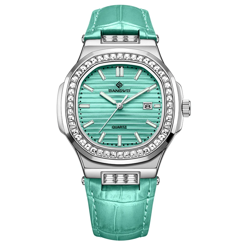 Silver light blue