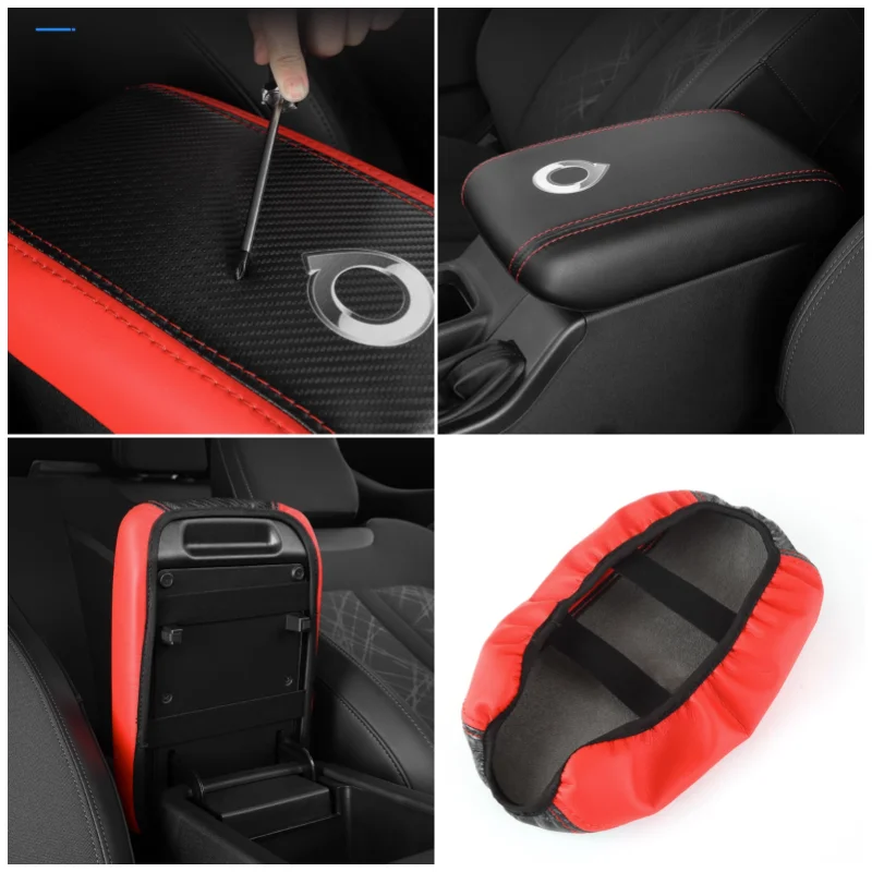 

For Great Wall Cannon GWM Poer KingKong 2022 2023 Accessories Armrest Storage Box Mats Cushion Cover Protector Anti-Kick Cover