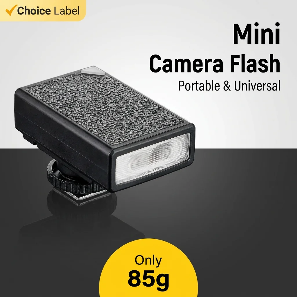 표준 핫 콜드 슈 마운트 미니 카메라 플래시 스피드라이트  ZVE10 캐논 R50 DSLR 미러리스 액션 카메라용 범용 조명