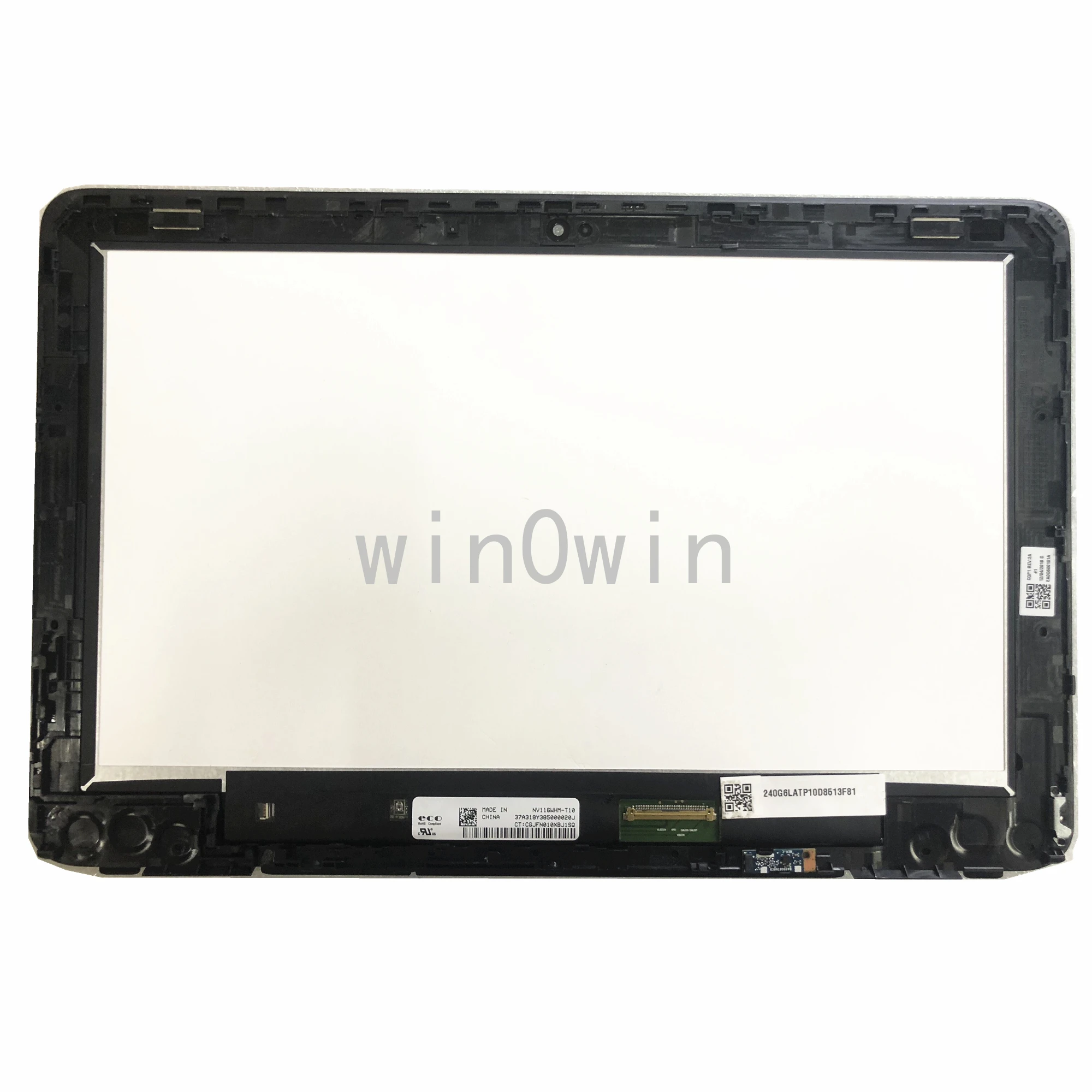 

NV116WHM-T10 LCD SCREEN Touch Screen Digitizer Assembly Frame Display For HP Probook x360 11 G1 EE Laptop