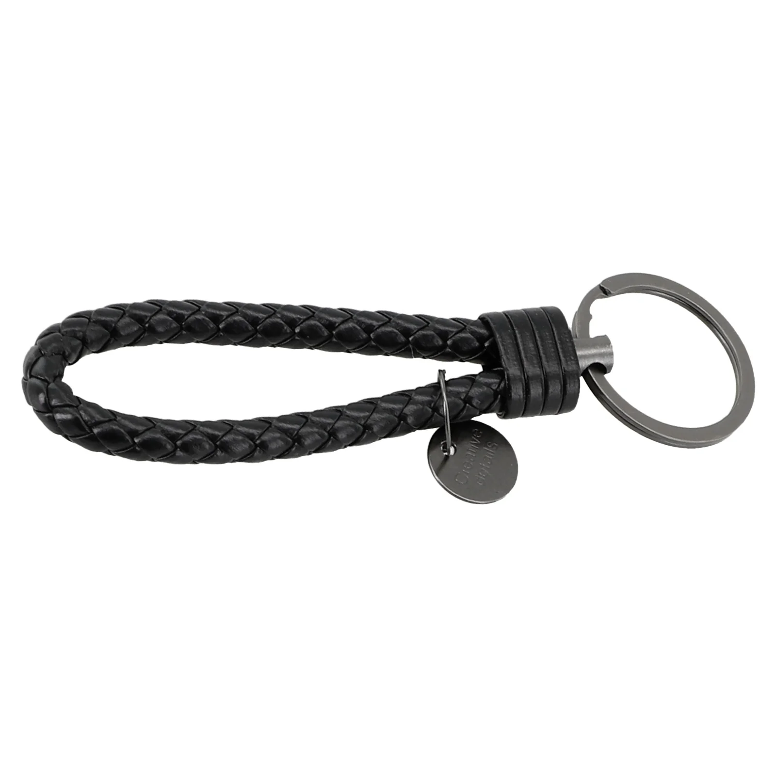 

Car Key Ring 0.012kg Black / Red Synthetic Leather Rope Key Chain Keychain Leather Strap Accessories Braided Car