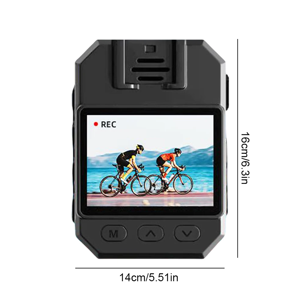 4K HD 1080P Mini Digital Camera Night Vision Video Recorder Site Enforcement Recorder Portable Camcorders for Outdoor Sports