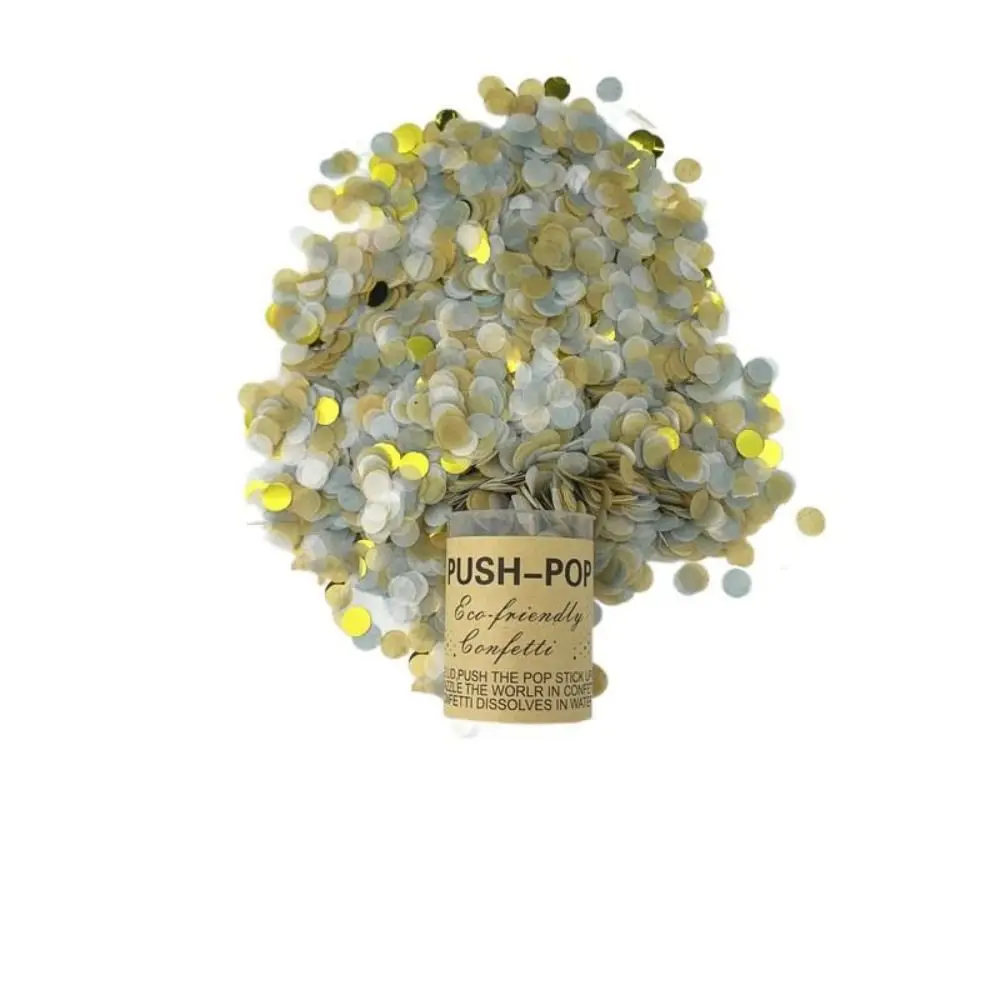 Vibrant Celebration Confetti Push Popper
