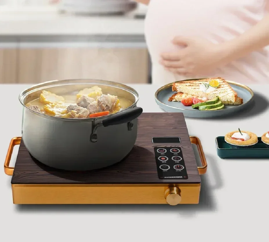 110V 220V electric ceramic cooker household stir-fry induction cooker hot pot cooking machine electric stove induction