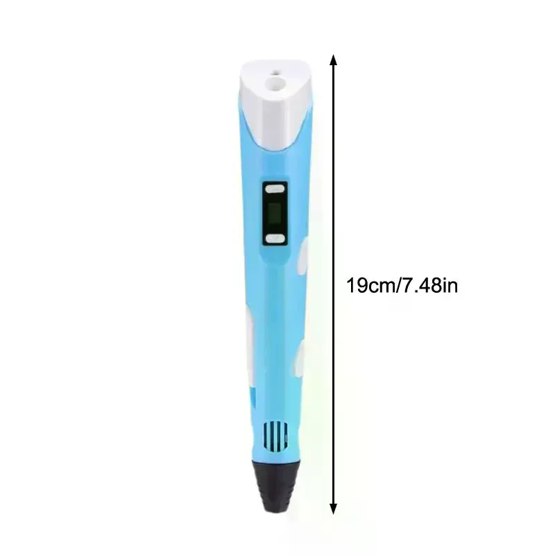 3D 인쇄 펜 지능형 펜 USB 케이블로 그래피티 아트공예 만들기 어린이 성인용 DIY 창의적인 미술 용품